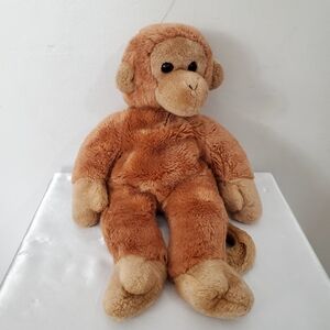 Vintage TY Bongo the Monkey (1998) Beanie Buddy With Protected Tag 13”